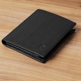 img 3 attached to 💼 Ultimate Luxury: Premium Genuine Leather Tri Fold Men's Accessories and Wallets - Perfect Protection for Cards, Cash, and More!