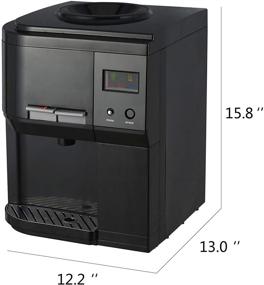 img 3 attached to Amay Countertop Water Cooler Dispenser, Hot and Cold, 3-5 Gallons with Child Safety Lock and Energy Saving Switch: A Comprehensive Review