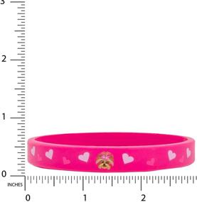 img 1 attached to 💖 JoJo Siwa and Bow Bow Pink Bracelet and Heart Necklace Fashion Set