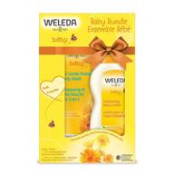 👶 weleda baby body lotion & shampoo body wash 6.8 oz - pack of 2: gentle care for your baby's skin logo