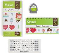 cricut simply charmed cartridge: unleash your creative charm! logo