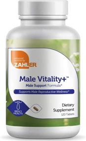 img 4 attached to 💪 Zahler Male Vitality+ for Energy & Reproductive Wellness | Male Fertility Supplement with 120 Tablets | Certified Kosher