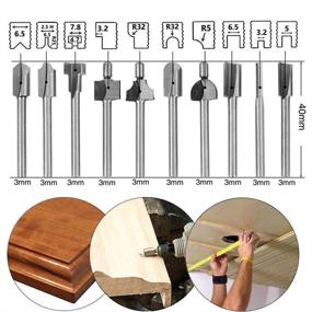 img 3 attached to Engraving Trimming Woodworking Drilling Compatible