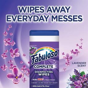 img 1 attached to 🌸 Fabuloso Complete Lavender Wipes - 24 Count, Pack of 12: Efficient Cleaning Solution