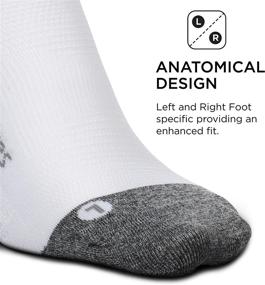 img 1 attached to 🧦 Feetures Elite Ultra Light No Show Tab Solid - High-performance Running Socks for Men & Women with Moisture Wicking & Athletic Compression