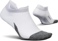 🧦 feetures elite ultra light no show tab solid - high-performance running socks for men & women with moisture wicking & athletic compression logo