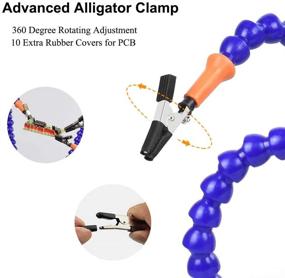 img 1 attached to 🐊 Alligator Electronics Assembly: A Flexible Soldering Solution".