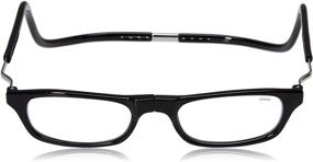 img 3 attached to CliC XXL Adjustable Front Magnetic Connect Expandable Reading Glasses; Black +1.25