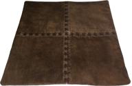 sia suede leather square pillow логотип