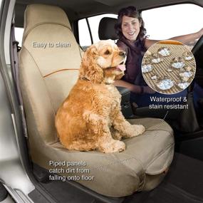 img 3 attached to 🐶 Kurgo CoPilot Bucket Seat Cover for Dogs – Front Seat Protector, Water/Stain Resistant, Universal Fit