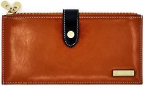 img 1 attached to Genuine Leather Women's Handbag with RFID Blocking - ANDOILT Handbags & Wallets