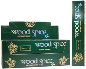 img 1 attached to 🌿 Nandita Wood Spice Incense - All-Natural Scented Sticks for Enhanced SEO