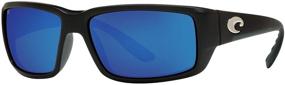 img 3 attached to 🕶️ Cool & Clear Vision: Costa Del Mar Men's Fantail 580p Rectangular Sunglasses