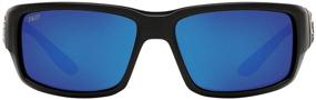 img 4 attached to 🕶️ Cool & Clear Vision: Costa Del Mar Men's Fantail 580p Rectangular Sunglasses