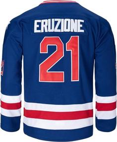 img 4 attached to 🏒 1980 Ice Hockey Jersey with Mike Eruzione (#21), Jack O'Callahan (#17), and Jim Craig (#30)