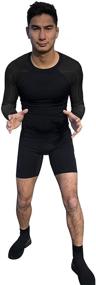 img 3 attached to Pontoon Wrestling Cross Training Compression Guard