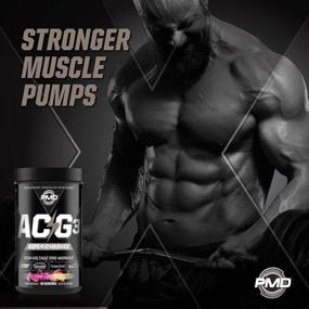 img 3 attached to 🍋 PMD Sports ACG3 Supercharged - Pre-Workout - Maximize Strength, Energy, Mental Focus, and Endurance for Men and Women - Pink Lemonade (60 Servings)