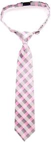 img 1 attached to 👔 Retreez Classic Check Pre Tied Microfiber Boys' Neckties: Stylish and Easy-to-Wear Accessories
