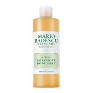 mario badescu a.h.a. botanical body cleanser logo