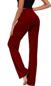 img 1 attached to Women's Yoga Pants with Pockets - Straight-Leg, Comfortable Modal Material, Drawstring Waistband, Ideal for Lounging, Running, Long Active Sessions, and Casual Wear-Anthletic Sweatpants