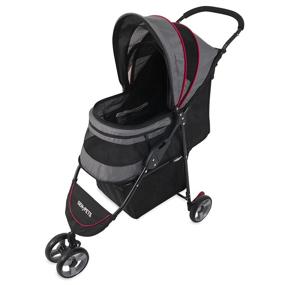 img 2 attached to 🐾 Premium Gen7 Regal Plus Pet Stroller for Dogs and Cats - Lightweight, Portable, and Durable with Smooth Wheels