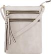 deluxity crossbody functional pocket adjustable women's handbags & wallets and crossbody bags logo