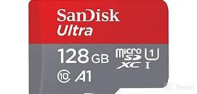 img 6 attached to 💾 SanDisk 128GB Ultra MicroSDXC UHS-I Memory Card with Adapter - High Speed, Class 10, Full HD, A1, SDSQUA4-128G-GN6MA
