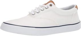 img 4 attached to Sperry Mens Striper Sneaker White Men's Shoes for Fashion Sneakers