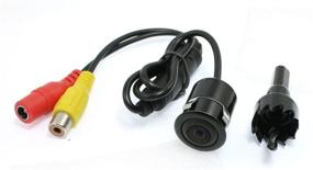 img 2 attached to uxcell 1/4 Inch CCD Flush Mount Rear View Camera for Backup Assistance