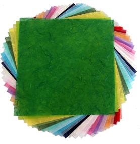 img 2 attached to 🎨 100 Double Sided 6x6 Inch Origami Square Paper: Ideal for Kids' Japanese Folding Crafts and Art Projects