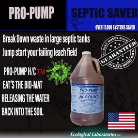 img 3 attached to Premium Pro-Pump Septic Tank Treatment — Compatible with Any System Holding Tank or Leach Field (1 Gallon)