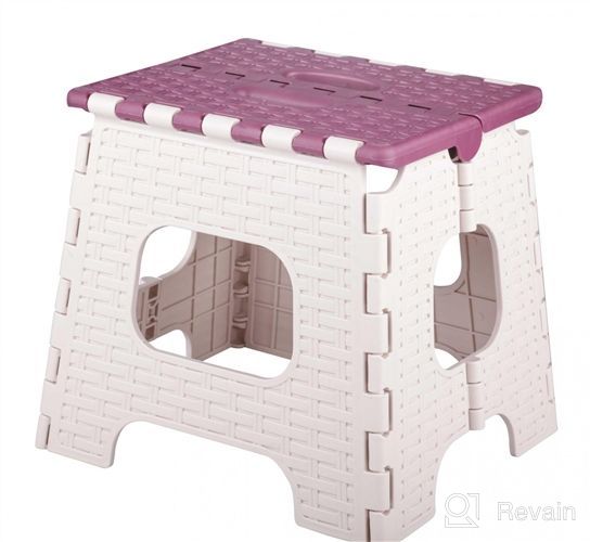 img 1 attached to Utopia Home: Foldable Step Stool - Must-Have Furniture, Decor & Storage for Kids review by Linda Diaz