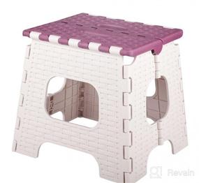 img 8 attached to Utopia Home: Foldable Step Stool - Must-Have Furniture, Decor & Storage for Kids