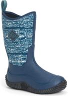 сапоги для детей muck boots hale - dress blues/trooper/digital terrain print размер 4. логотип