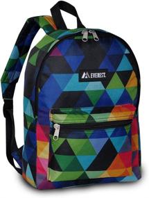 img 2 attached to Enhance Your Adventures with the Everest Basic Pattern Backpack Prism