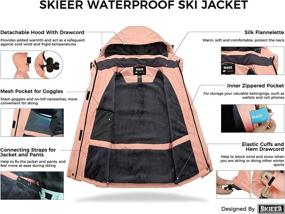 img 2 attached to Skieer Womens Mountain Waterproof Jacket Outdoor Recreation for Outdoor Clothing