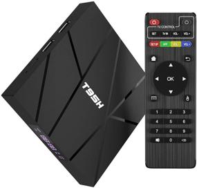 img 4 attached to 📺 2020 Upgrade: T95H Android TV Box 10.0 with Allwinner H616 Quad-core, 1GB RAM, 8GB ROM, 64-bit, 6K Support, H.265, 3D, 2.4G WiFi, 10/100M Ethernet