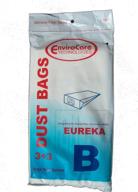 optimized envirocare replacement vacuum cleaner dust bags for eureka canisters style b&amp;s - pack of 3 bags логотип