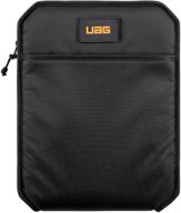 📱 uag shock sleeve lite case for ipad pro 12.9-inch (5th gen, 2021) & (4th gen, 2020) - durable 360 degree protection, impact resistant bag in black logo