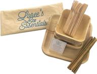 🌱 lorees eco essentials biodegradable disposable products логотип