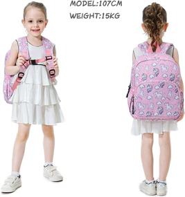 img 3 attached to 🦄 RAVUO Lightweight Unicorn Toddler Backpack