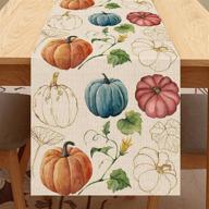 captivating seliem thanksgiving watercolor farmhouse 🎃 decorations: embrace the essence of harvest joy! logo