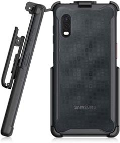 img 4 attached to 📱 Galaxy XCover Pro Belt Clip Holster - BELTRON Heavy Duty Rotating Belt Clip Holder Case | Compatible with Samsung Galaxy XCover Pro G715 (AT&amp;T FirstNet Verizon) | Industrial Strength - Case Free Design