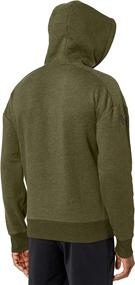 img 2 attached to Activewear for Men: Loose Fit Middleweight Full Zip Peak Velocity Clothing