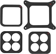 🏎️ enhance performance with the proform 67160c 1" thick trackside phenolic square bore carburetor spacer kit: open, 4-hole, tapered 4 hole options available logo