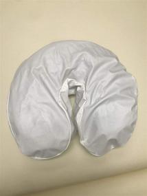 img 2 attached to Waterproof Face Cradle Cover, Therapist’s Choice - Reusable & Machine Washable (4pcs, White)