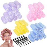 rollers holding curlers hairdressing random logo