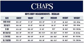 img 1 attached to 👕 Chaps Boys' Long Sleeve Dress Shirt & Matching Tie Combo: Classic Style for Any Occasion!