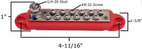 img 1 attached to ⚡ Enhanced Power Distribution Control with the Fastronix 12 Terminal Block Kit