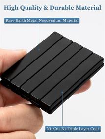 img 2 attached to 🧲 SMARTAKE Double Sided Rare Earth Magnets for Versatile Refrigerator Applications